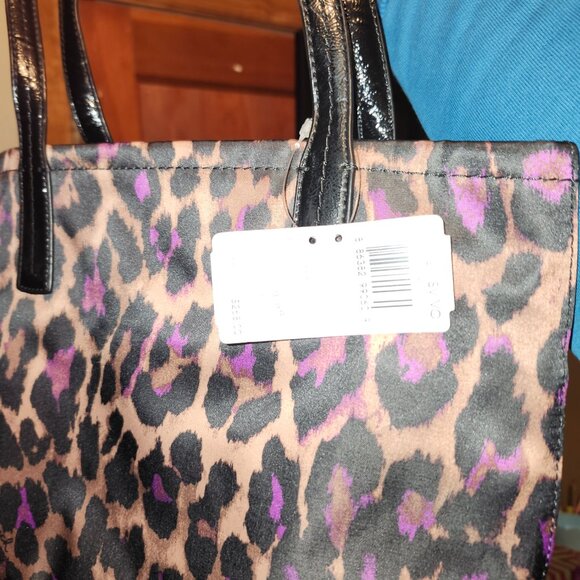 Coach ocelot purple lepord print bag NWT - Picture 2 of 7